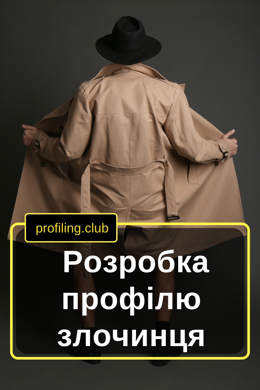 мислити як злочинець